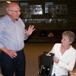 Hans Toftdahl og Karin Blach. Generalforsamling 21. april 2015