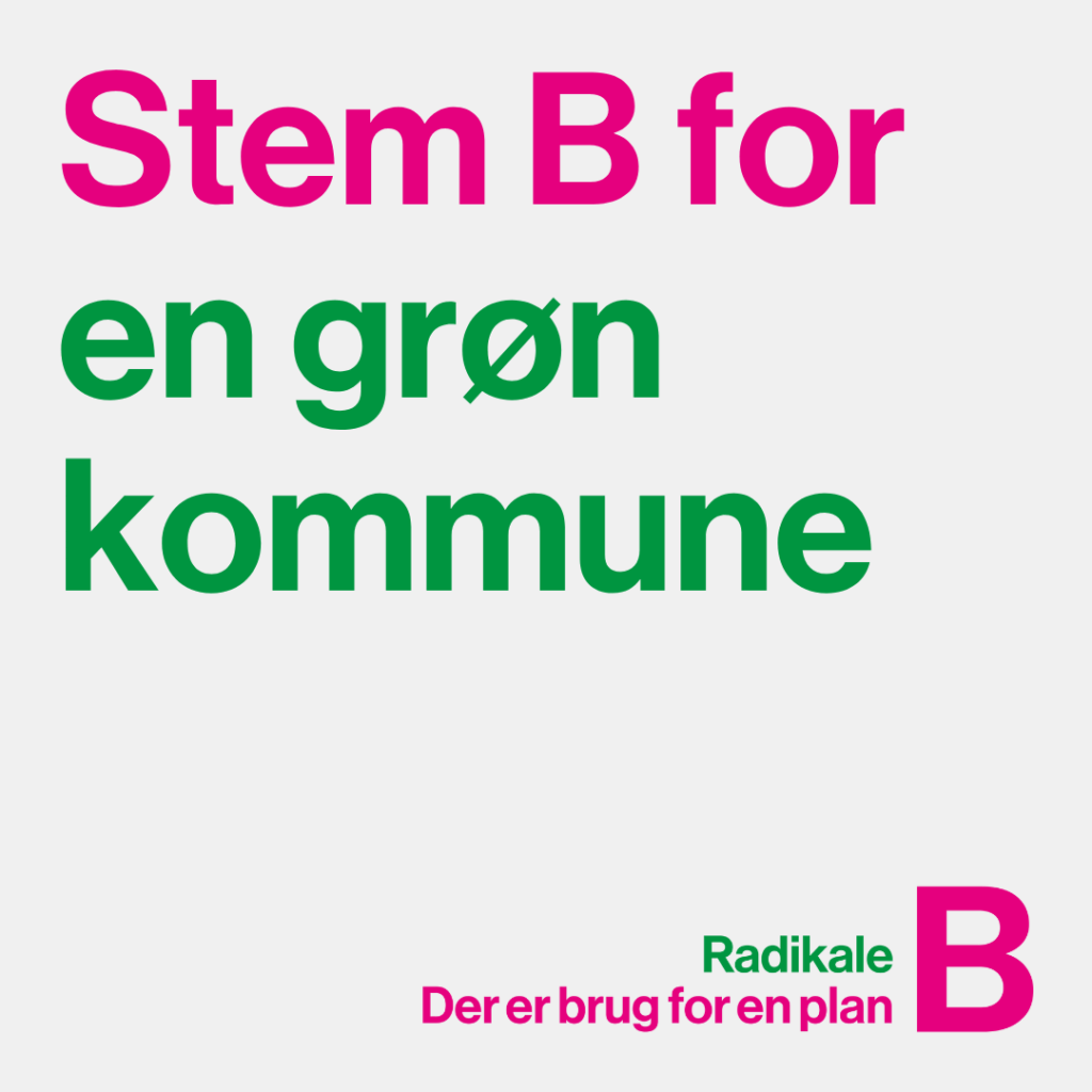 Stem B for en grøn kommune